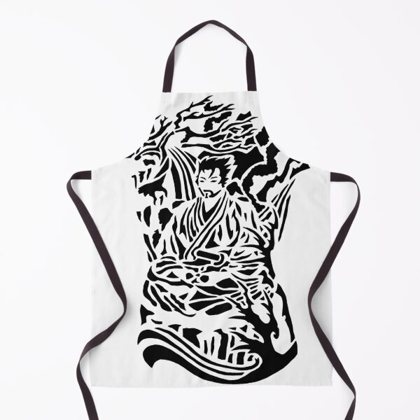 Item preview, Miyamoto Musashi Meditating Samurai designed and sold by ChefTonyArt.