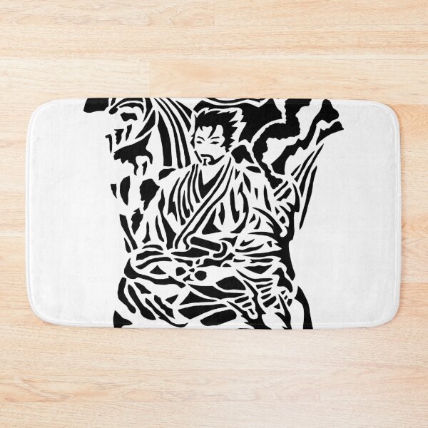 Item preview, Miyamoto Musashi Meditating Samurai designed and sold by ChefTonyArt.