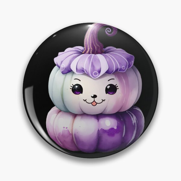 Item preview, Purple Halloween Pumpkin designed and sold by pixclipart.