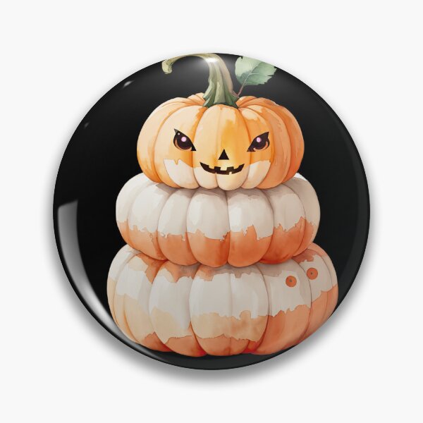 Item preview, Pumpkin Stack with Eyes and Nose designed and sold by pixclipart.