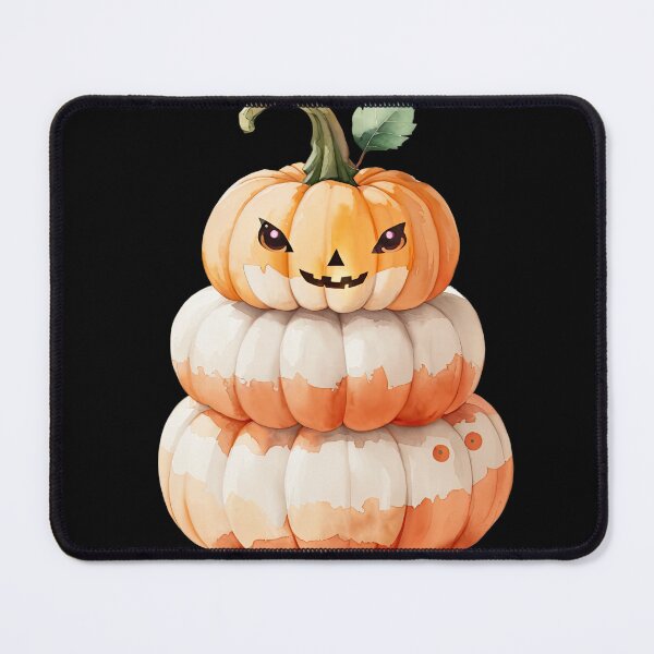 Item preview, Pumpkin Stack with Eyes and Nose designed and sold by pixclipart.