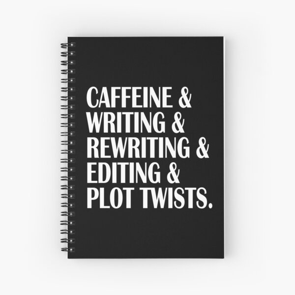 Item preview, Writer Life: Caffeine Writing and Plot Twists designed and sold by humnoo.
