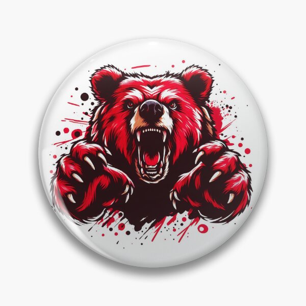 Item preview, Red Bear designed and sold by VikingBearr.