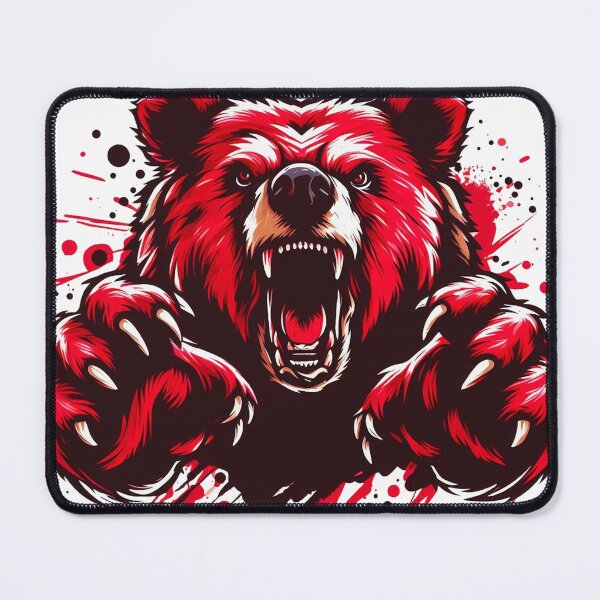 Item preview, Red Bear designed and sold by VikingBearr.