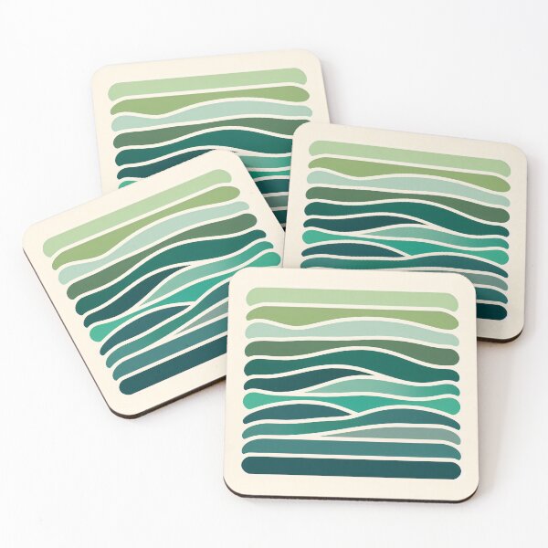 Item preview, Green Gradient Layers designed and sold by Minimug.