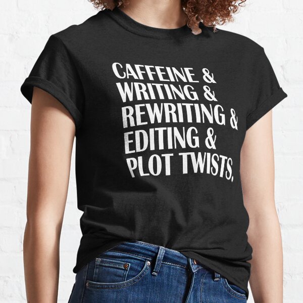 Item preview, Writer Life: Caffeine Writing and Plot Twists designed and sold by humnoo.