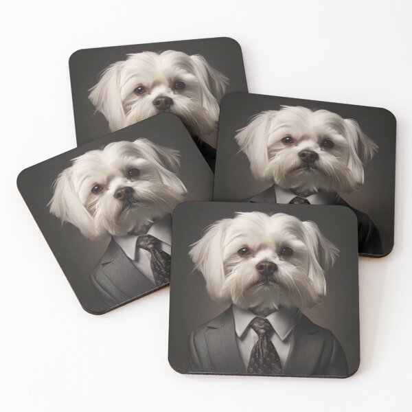 Item preview, Maltese Dog in Suit designed and sold by Merchgard.