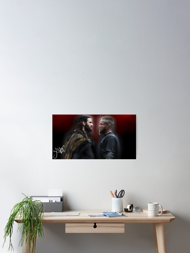 Thumbnail 2 of 3, Poster, Rollo and Ragnar designed and sold by Xbalanque.