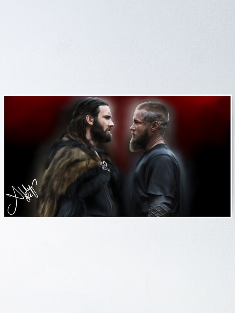 Thumbnail 1 of 3, Poster, Rollo and Ragnar designed and sold by Xbalanque.