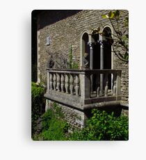 The Balcony, Iford Manor Gardens Leinwanddruck