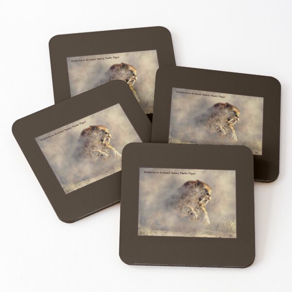 Item preview, SABRE TOOTH TIGER : Extinct Prehistoric Animal Print designed and sold by posterbobs.