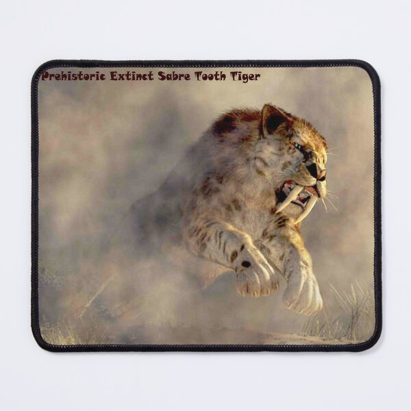 Item preview, SABRE TOOTH TIGER : Extinct Prehistoric Animal Print designed and sold by posterbobs.