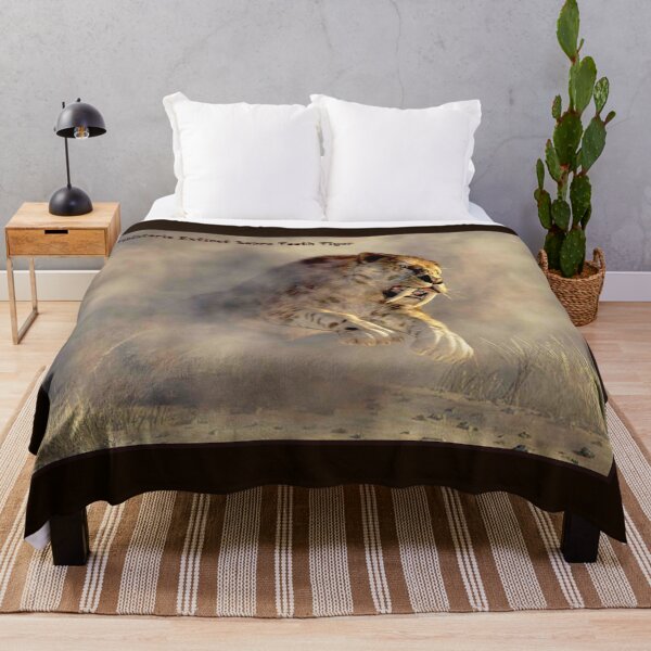 Item preview, SABRE TOOTH TIGER : Extinct Prehistoric Animal Print designed and sold by posterbobs.