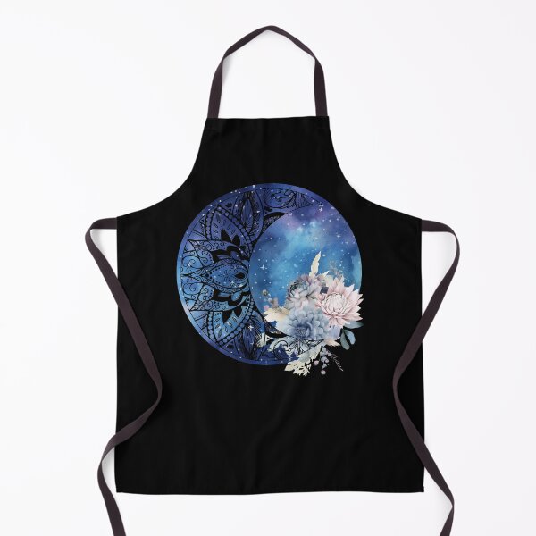 Item preview, Mandala Moon Flower Blue and Pink Flowers designed and sold by Madlen-moon.