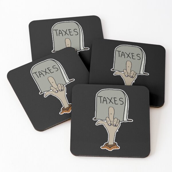 Item preview, Death and Taxes designed and sold by notsweettea.