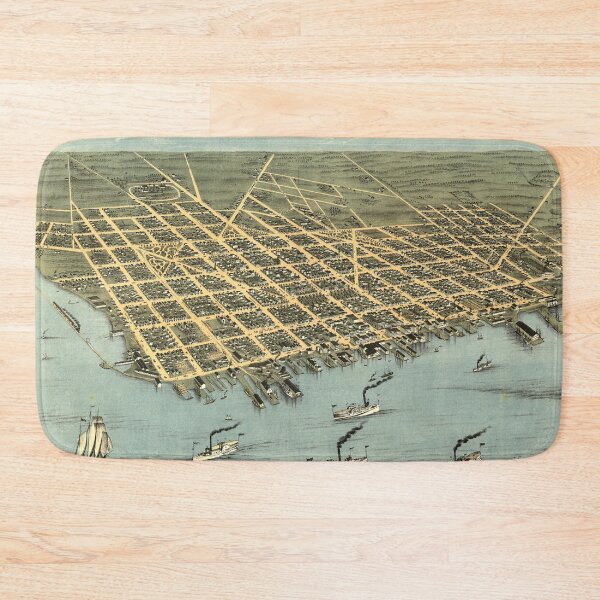Item preview, Sandusky, Ohio (1870) designed and sold by allhistory.