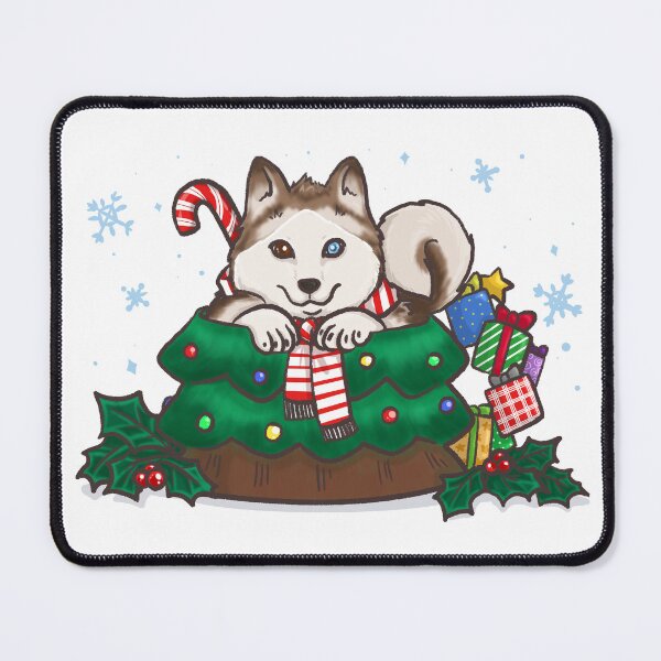 Item preview, Cafe Pups: Special - Peppermint Mocha Husky designed and sold by CharismaCat.