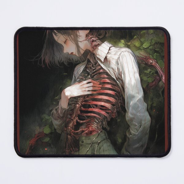 Item preview, Empty Ribs Anime Horror Girl designed and sold by Lucidorium.
