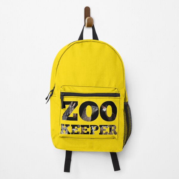 Item preview, Z is for Zookeeper,Funny Zookeeper Design – Wildlife Care Illustration designed and sold by PrettylittlepastelUk.