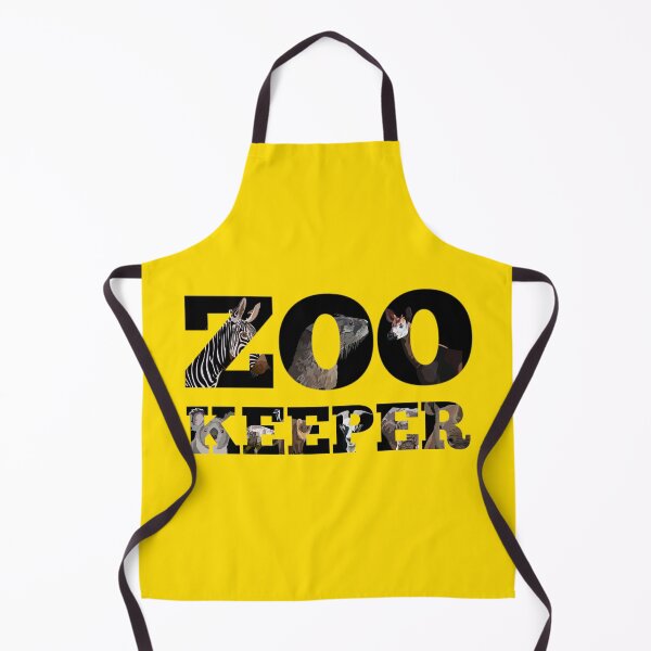Item preview, Z is for Zookeeper,Funny Zookeeper Design – Wildlife Care Illustration designed and sold by PrettylittlepastelUk.