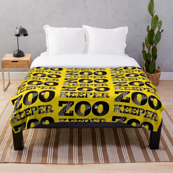 Item preview, Z is for Zookeeper,Funny Zookeeper Design – Wildlife Care Illustration designed and sold by PrettylittlepastelUk.