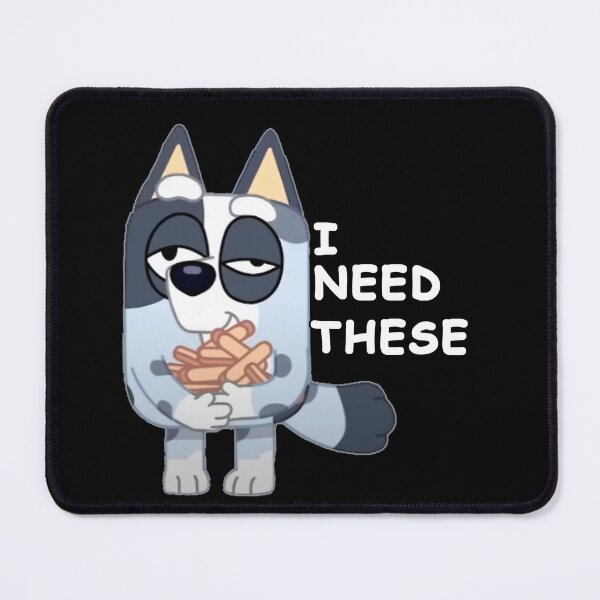 Item preview, MUFFIN I need these blue dog heeler food chips fries designed and sold by TankandDPS.