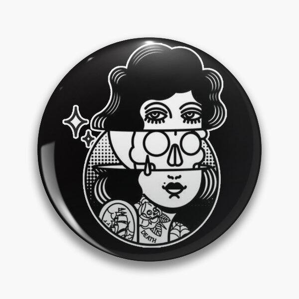 Item preview, girl skull designed and sold by Ratatatts.