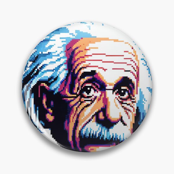 Item preview, Pixel Art Einstein designed and sold by tankuss.
