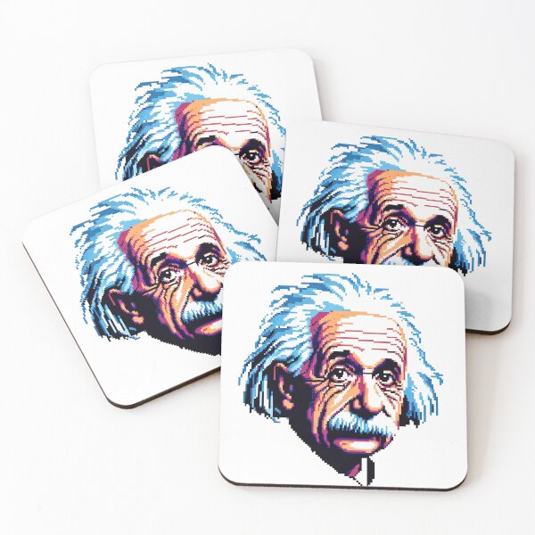 Item preview, Pixel Art Einstein designed and sold by tankuss.
