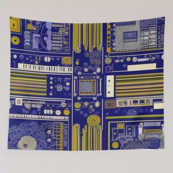 Item preview, Circuit board art  designed and sold by Roxburylane.