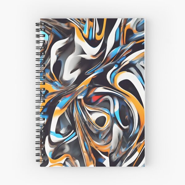 Item preview, A beautiful abstract print in the style of unreal engine designed and sold by spoo-art.