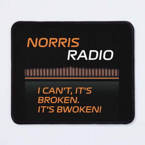 Item preview, Lando Norris Radio Bwoken designed and sold by Lastlapmadness.