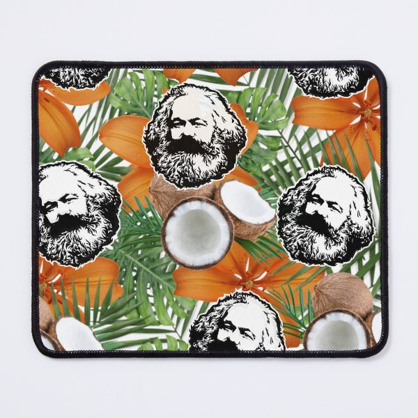 Item preview, Karl Marx Tropical Tapestry designed and sold by Angeleghties.