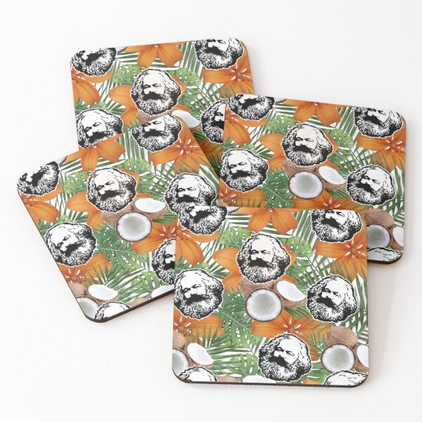 Item preview, Karl Marx Tropical Tapestry  designed and sold by Angeleghties.