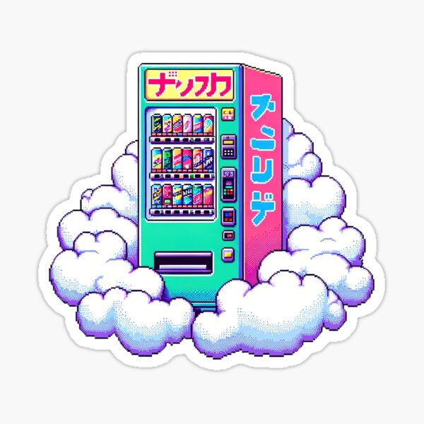 Isometric Pixel Art Stickers for Sale