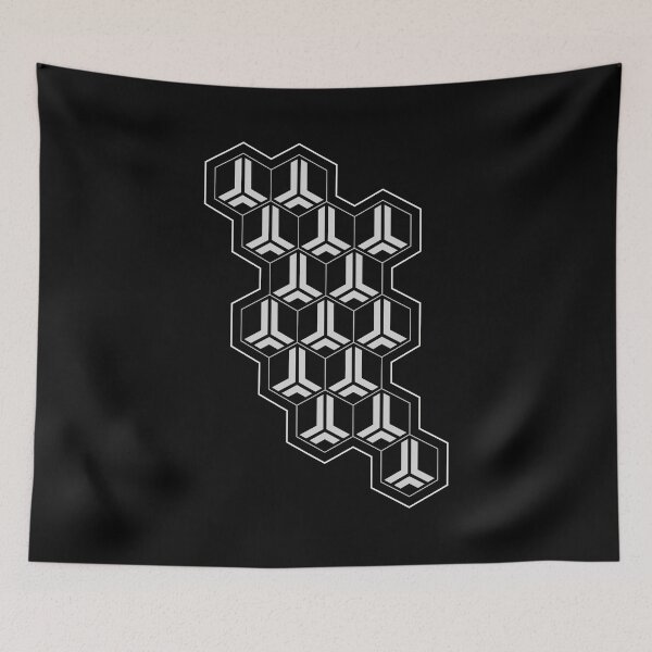 Item preview, Hexagon abstraction designed and sold by arkantus.