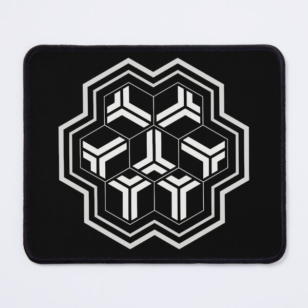 Item preview, Centered hexagon abstraction designed and sold by arkantus.