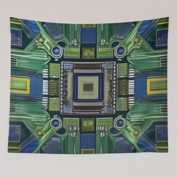 Item preview, Circuit board art  designed and sold by Roxburylane.