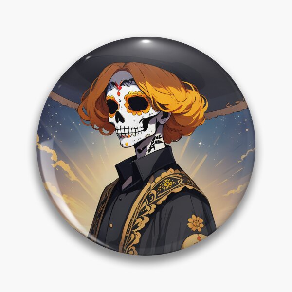Item preview, Starry Tribute, Man's Día de los Muertos designed and sold by designsbyflo.