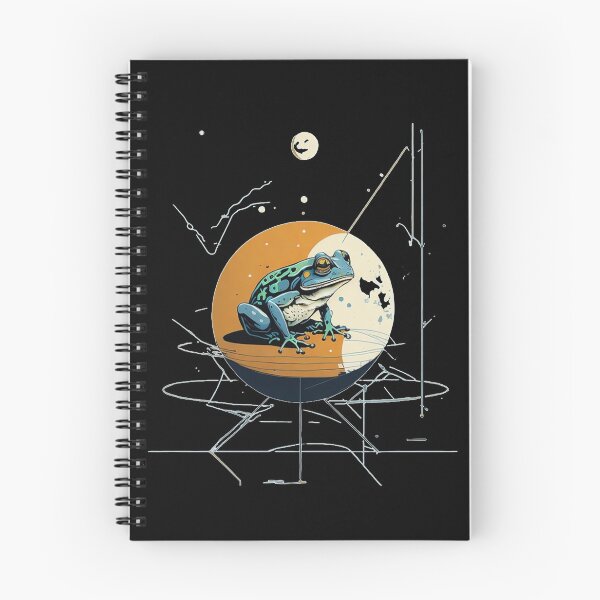 Item preview, Frog on the moon designed and sold by wiryalo.