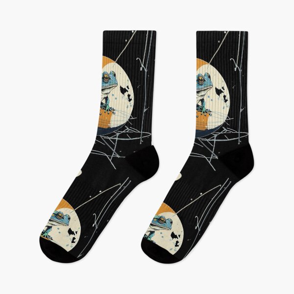 Item preview, Frog on the moon designed and sold by wiryalo.