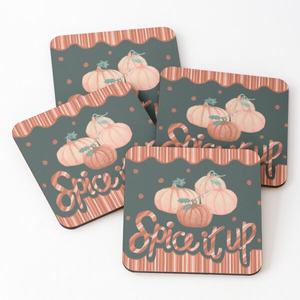 Item preview, Spice It Up Pumpkins Stripes Dots Autumn Fall Tee Shirt Graphic designed and sold by MayCartPrintArt.