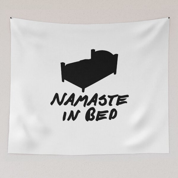 Item preview, Namaste in Bed  designed and sold by GreenGuyTees.