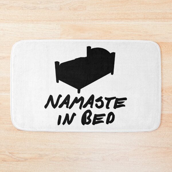Item preview, Namaste in Bed  designed and sold by GreenGuyTees.