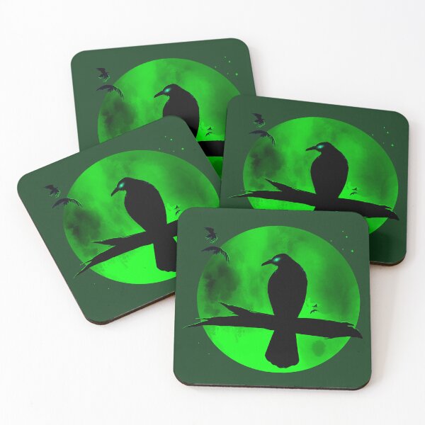 Item preview, Acidic Spooky Crow designed and sold by Karatefinch.