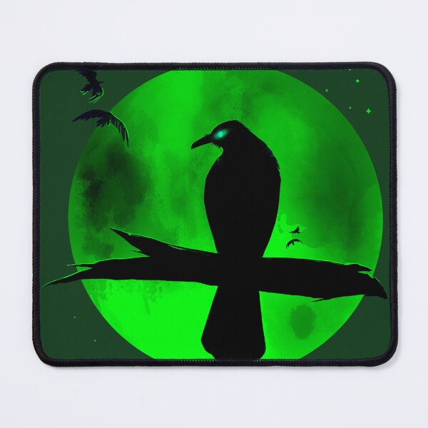 Item preview, Acidic Spooky Crow designed and sold by Karatefinch.