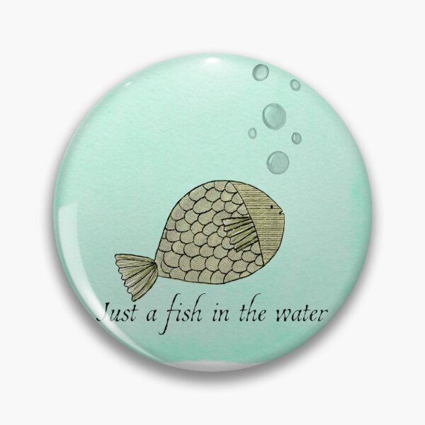 Item preview, Just a fish in the water designed and sold by studioiker.