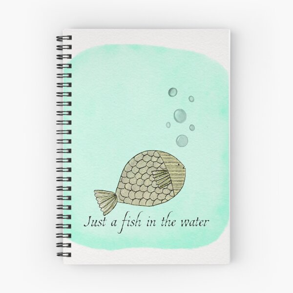Item preview, Just a fish in the water designed and sold by studioiker.