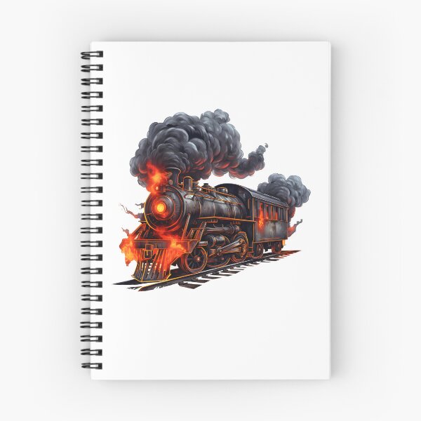 Item preview, Steam Engine Train designed and sold by StickerOrb.