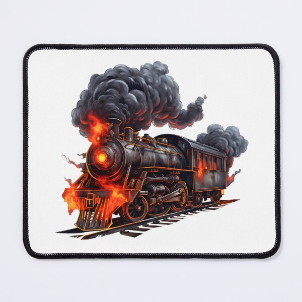 Item preview, Steam Engine Train designed and sold by StickerOrb.